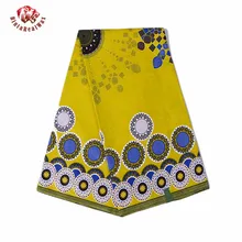 Новая африканская вощеная ткань принтом бинтареалвосковая ткань восковый узор ткань с принтом Анкара африканская батик ткань 24FS1213