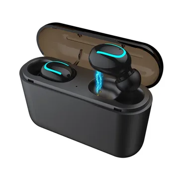 

Bluetooth Headphone Portable Wireless Earphone With Charging BoxV5.0+EDR Binaural Wireless Stereo Sound Headset