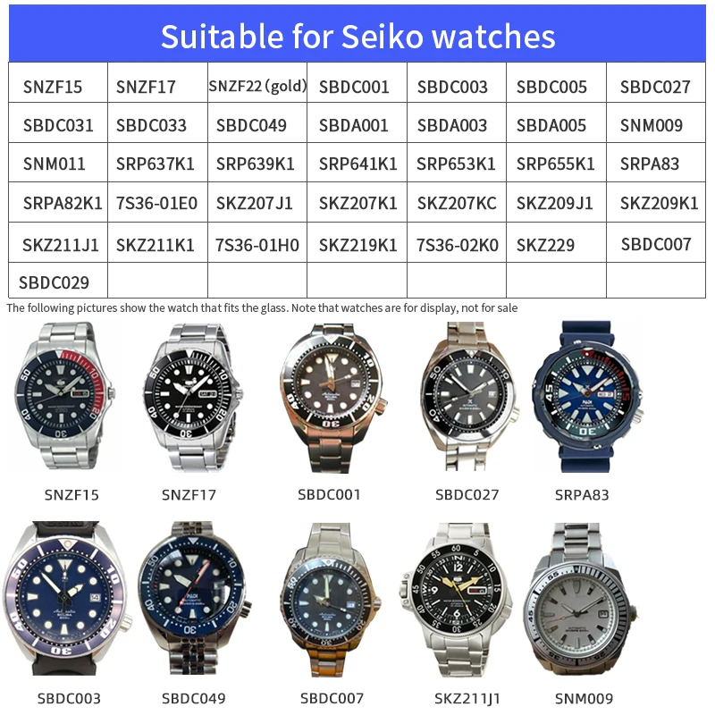 Top hat Mineral glass for Sea Urchin MOD SUMO SHOGUN