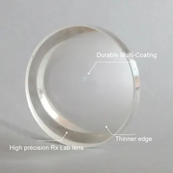 

glass 1.9 lens prescription crystal/mineral lens for high myopia ultra thin lens professional team support for 1.74 rx lens