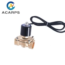 Подводный 12v 230v электрический водяной клапан DN40 1,5 дюймов прямого действия нормально закрытый