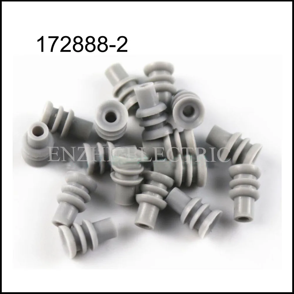 

5000PCS connector waterproof 172888-2 Silicone Rubber car pin connector Automotive sealing plug Silicon rubber waterproof plug