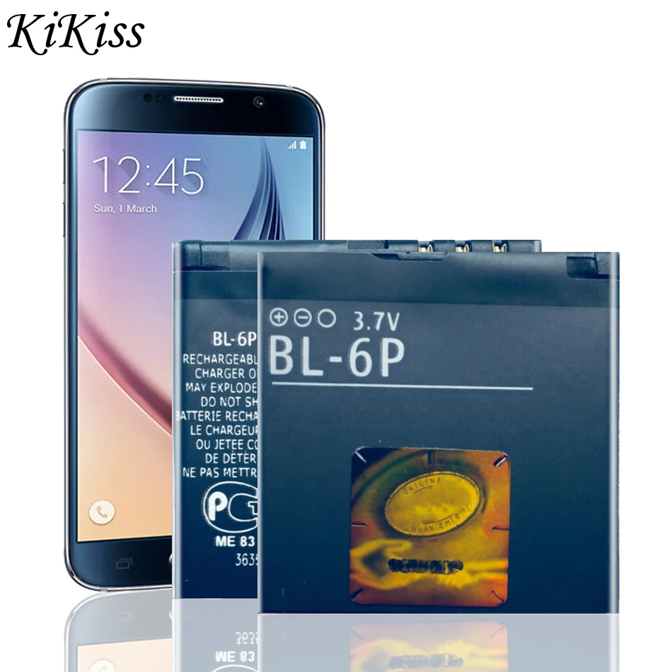 Аккумулятор BL-6P для телефона Nokia 6500C 6500 Classic 7900 Prism P BL 6P BL6P | Мобильные телефоны и