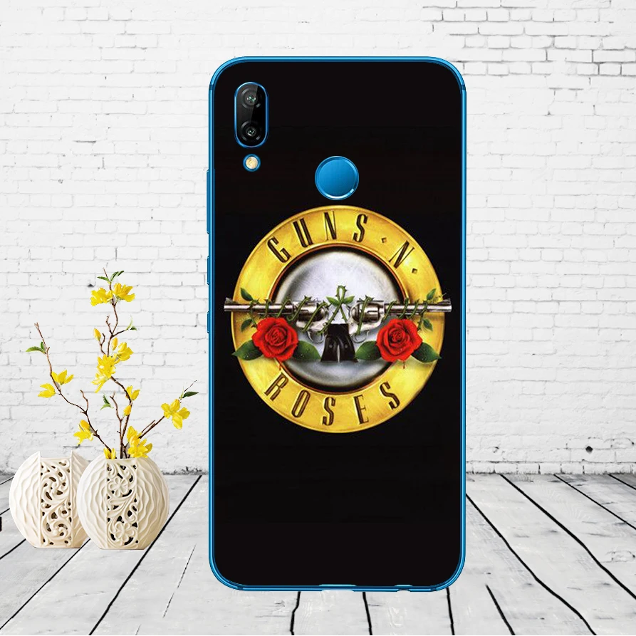 35DD guns n roses Мягкий силиконовый чехол для Huawei P9 P10 P20 P30 Lite mate 10 20 PRO lite p smart чехол - Цвет: 4