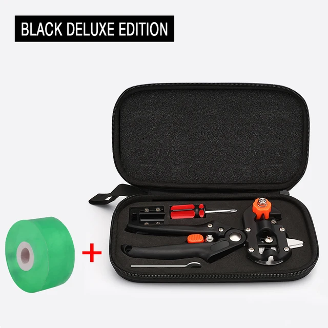 DTBD Garden Tools professional Farming Pruning Shears Grafting Scissor Fruit Tree Vaccination Secateurs Pruning Cutting Knife Set 6