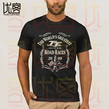 

Isle Of Man TT Races tee shirt Summer Print black T Shirt Clothes Popular Shirt Cotton Tees Amazing Short Sleeve Unique Men Tops