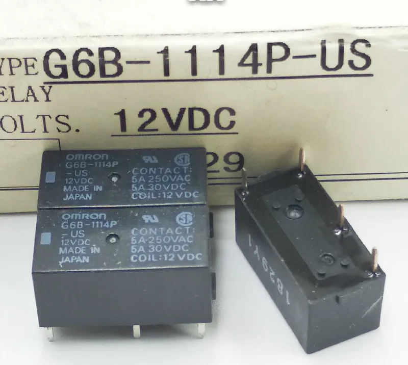 Реле g6b-1114p-us-12vdc