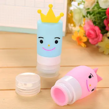 

1Pcs Transparent Empty Lotion Bottles Plastic Mini Refillable Container Empty Cosmetic Containers