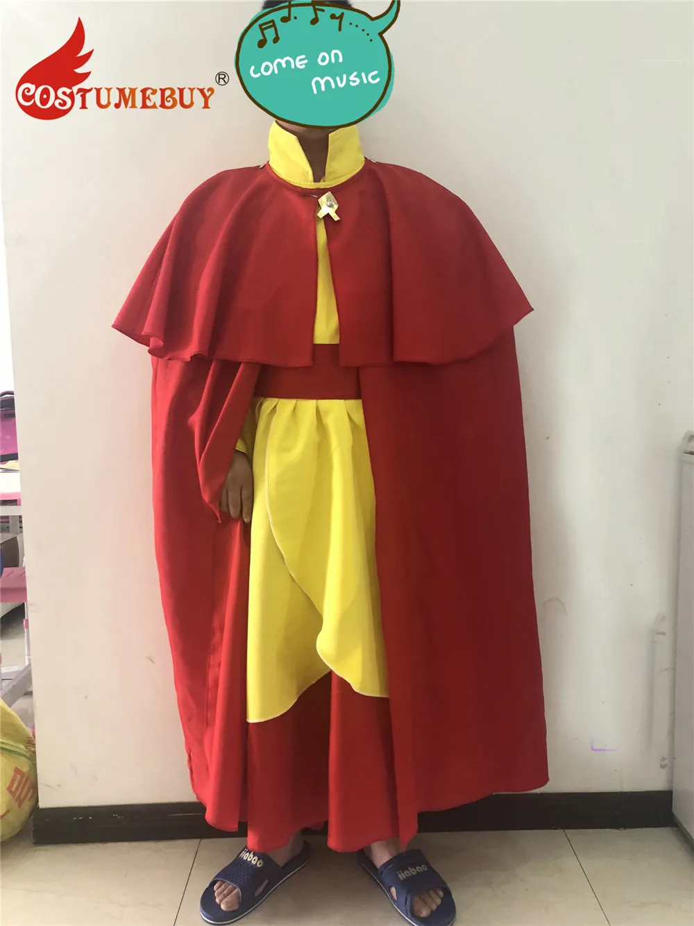 CostumeBuy аниме Аватар: Последний Airbender Tenzin косплей костюм Взрослый Хэллоуин костюм L920