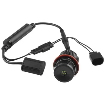 

2pcs Angel Eye Bulbs 40W Error Free Replacement For BMW E39 E60 Aluminum