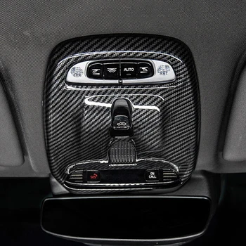 

Car Styling Interior Front Roof Dome Courtesy Lamp Frame Cover Trim 1pcs For Volvo XC40 2018 2019 2020