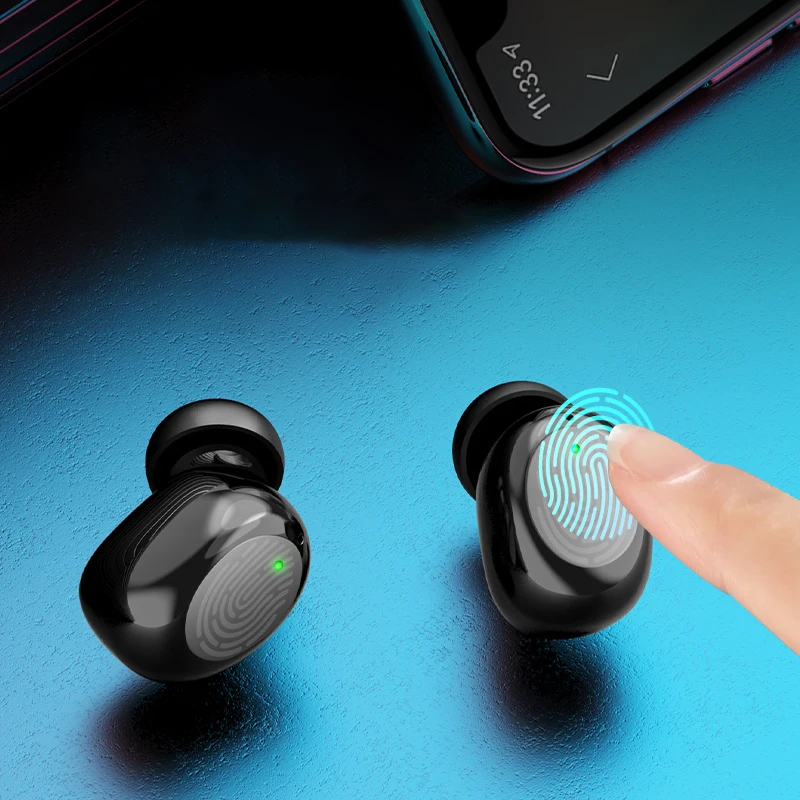 TWS Bluetooth Earphone Touch Control Sport headset for Apple IPhone 7 8 11 12 X XR Plus Earbuds with Mic Waterproof Ear Phone