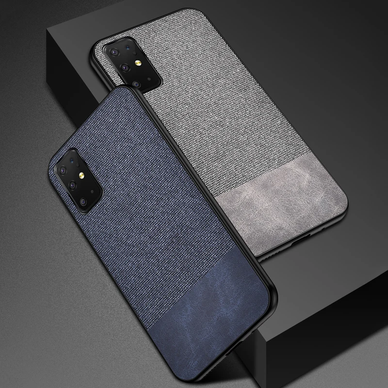 Чехол Funda для Samsung Galaxy S21 ультра S20 FE M51 Примечание 20 Ультра плюс A51 A71 5G Fbric тканевый