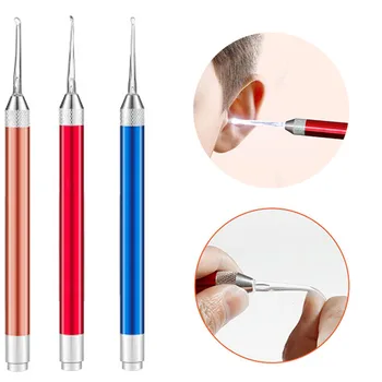

Portable Stainless Steel Ear Pick Cleaner Dig Ear Curette Tools Ear Cleaning Tool Health Care Digging Ear Pick Cleaner Ear Spoon