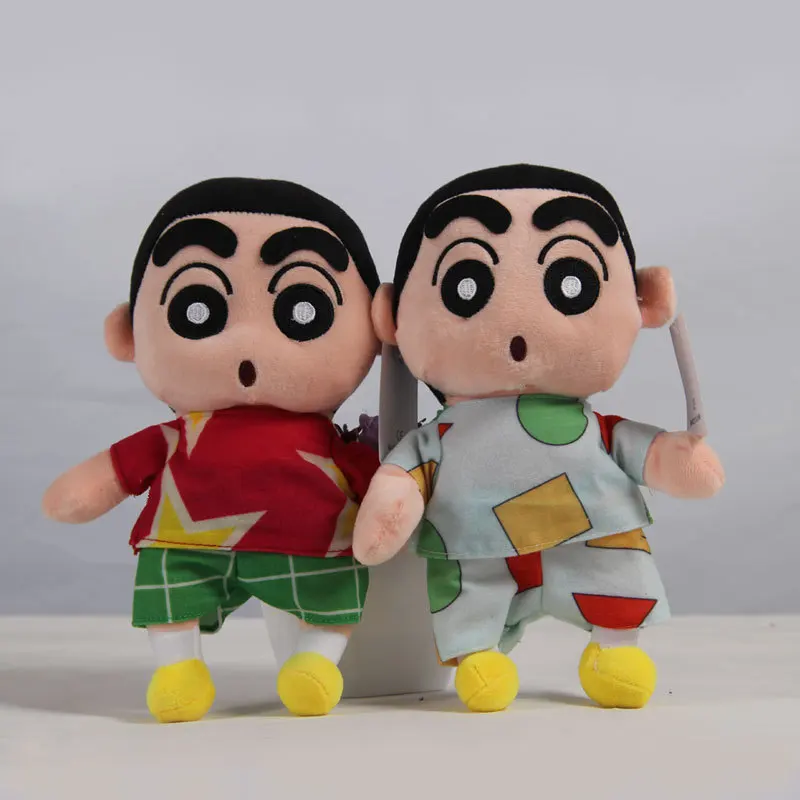 

Crayon Shin-chan Plush Toy Cute Anime Peluche Doll 8inch Soft Stuffed Cartoon Pillow Toys for Children 25cm Peluches Dolls