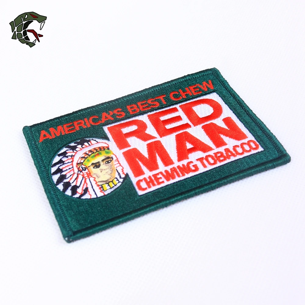 Embroidery Patch TSNK Embroidery Patch Tactical Badge "SEAL TEAM/DEVGRU RED MEN" Armlet