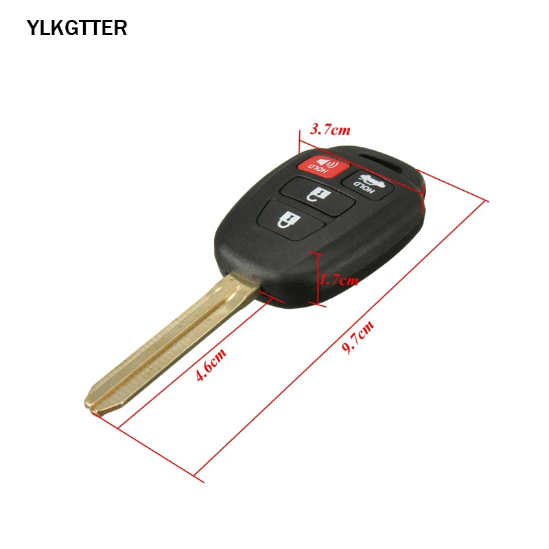 Para-Toyota-Camry-2012-2013-2014-HYQ12BDM-4-botones-carcasa-de-llave-remota-de-coche-con