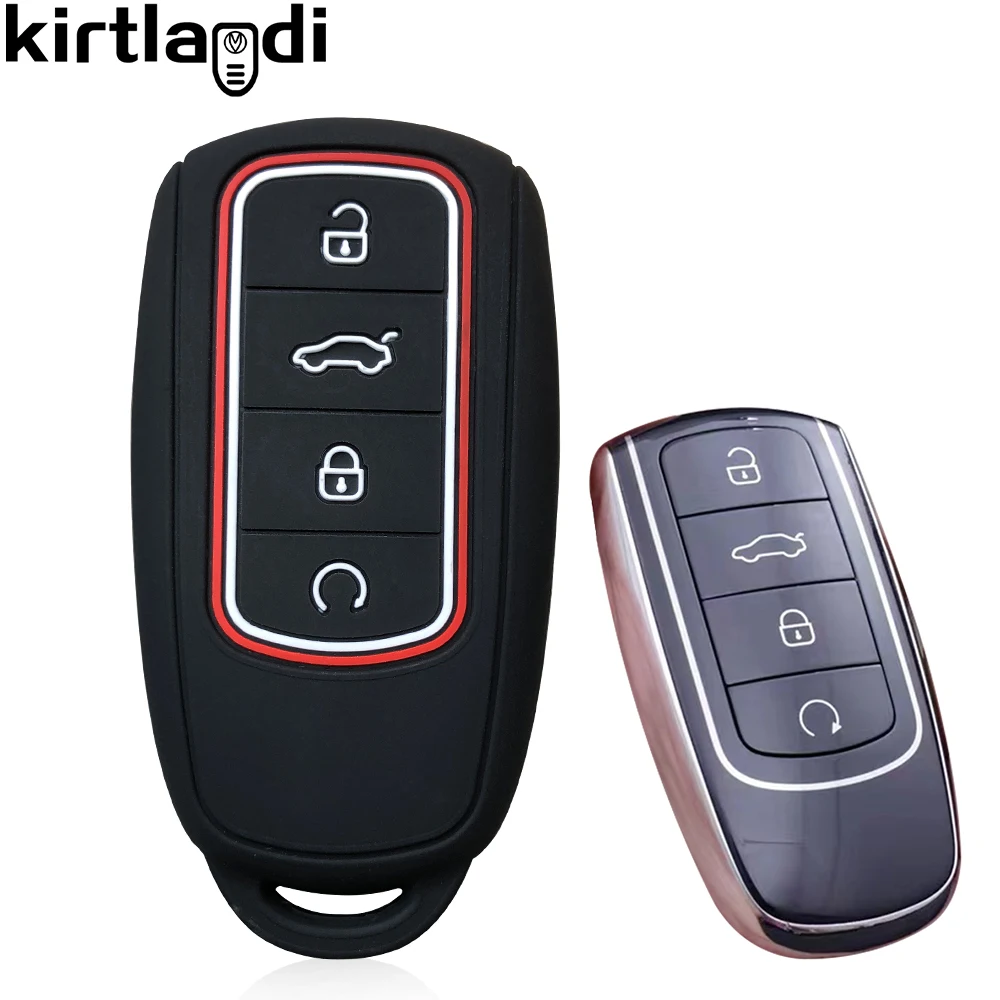 Coque Souple en TPU pour clé de Voiture, pour Chery Tiggo 8 Pro Tiggo 8plus  New 5 Plus 7 Pro 4 Boutons Smart Key Protector Shell : : High-Tech