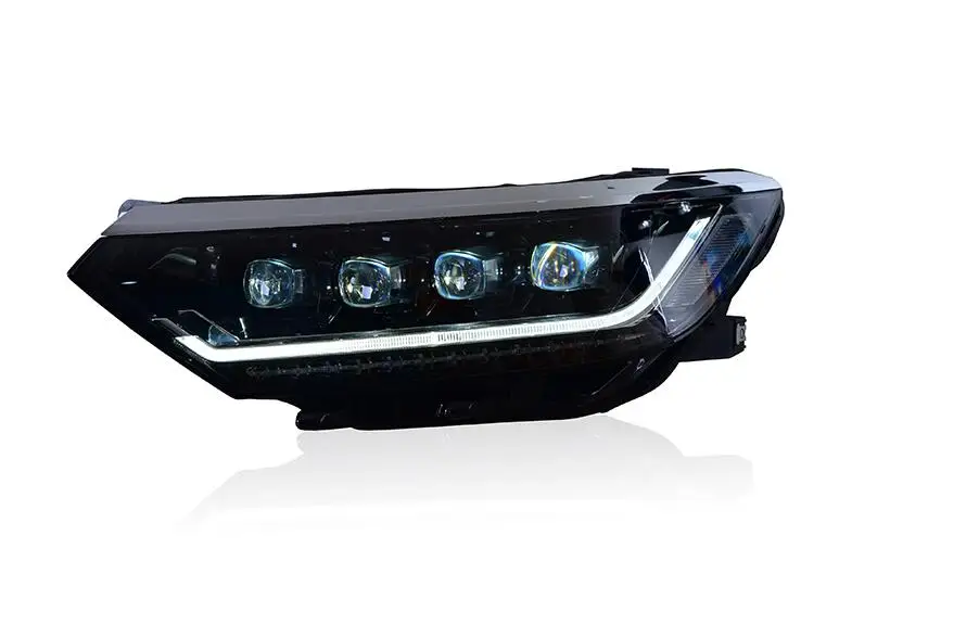 Европейская версия~ год автомобильный бампер головной свет для Passaat Magotan B8 фары все в светодиодный для Magotan Passat налобный фонарь