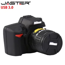 JASTER – clé USB 3.0 haute vitesse Cartoon, support à mémoire de 4GB 8GB 16GB 32GB 64GB, lecteur flash avec caméra Nikon, capacité réelle
