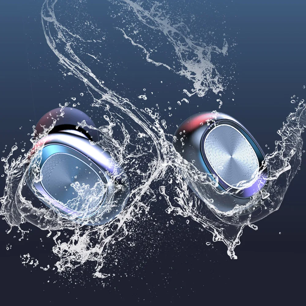 Bluetooth 5 1 Headphones with Mics Sport Waterproof Headset Touch Control TWS Wireless Earphones Noise Cancelling Music Earbuds