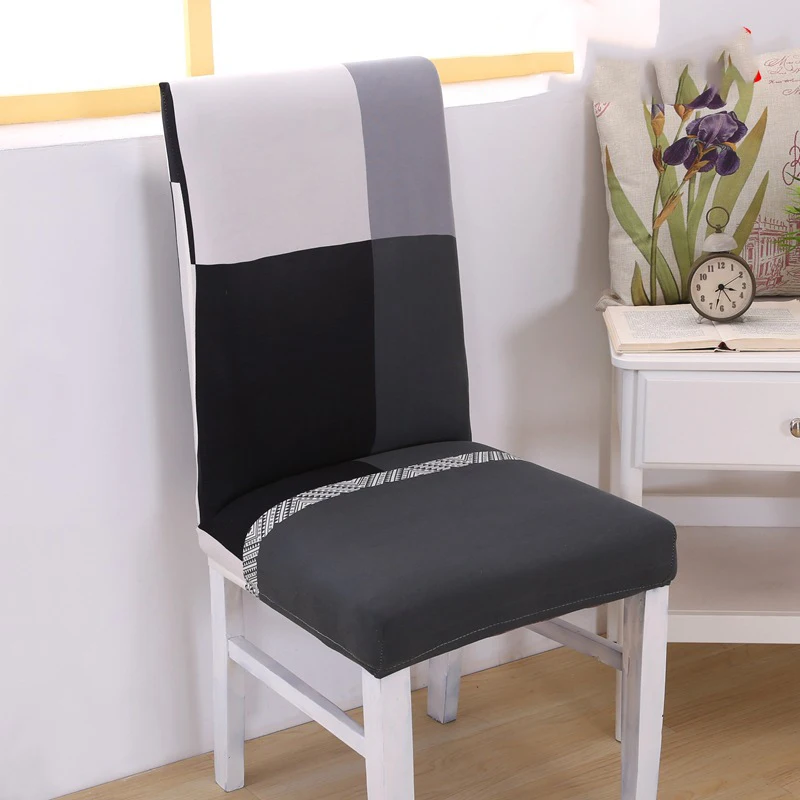 

Floral Style Pattern Multifunctional Chair Cover Hotel Wedding Dinning Chair Case Stretch Elastic Spandex Polyester Cloth