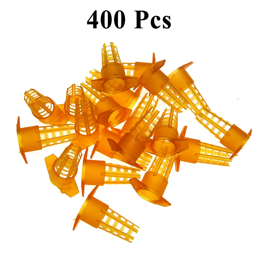 

400 шт., пластиковые сотовые клетки для вывода пчеловодства