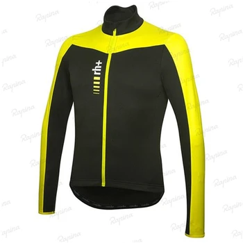 Zero RH +-ropa de ciclismo para hombre, conjunto de chaqueta cálida de velvetón, conjunto de bici para hombre, kit de envoltura larga para bicicleta de montaña