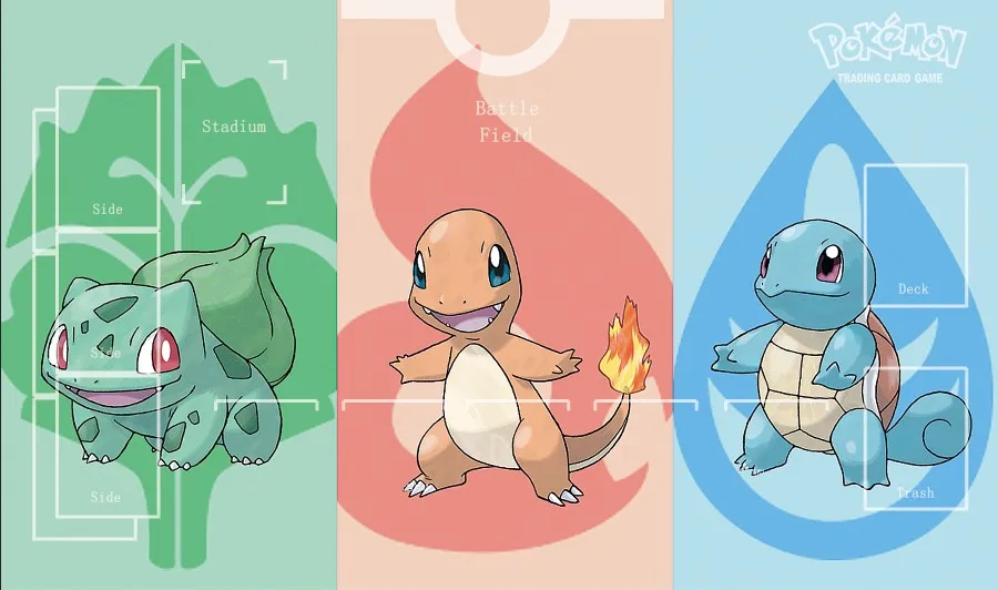 Takara Tomy PTCG аксессуары Pokemon Playmate настольная карточная игра Charmander Bulbasaur игрушки для детей