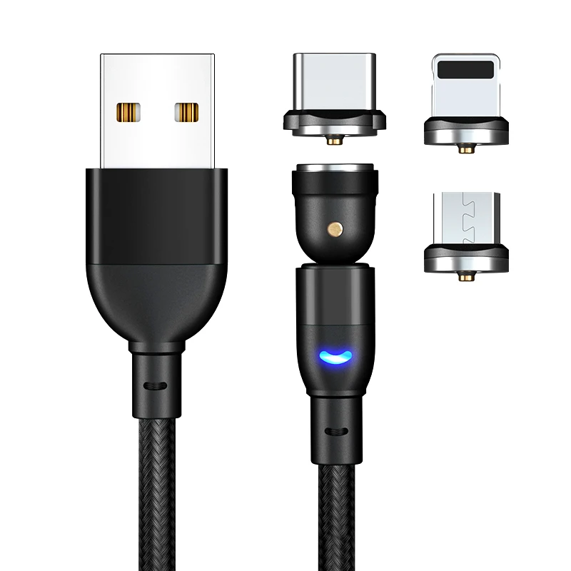 Black 3 in 1 Cable