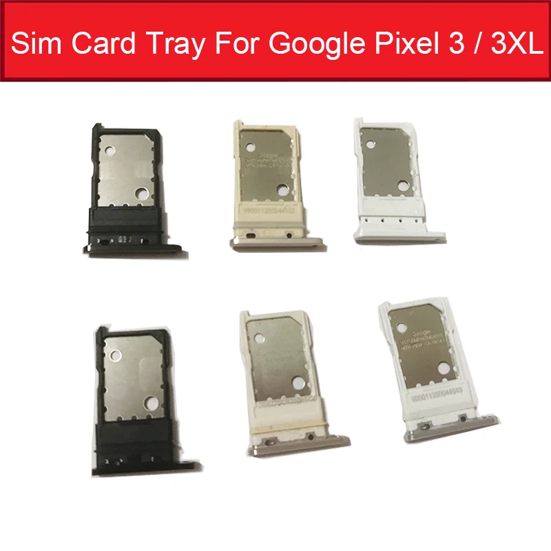 Держатель лотка для сим-карты Google Pixel 3 3XL XL слот sim-карты разъем модуль Запасные