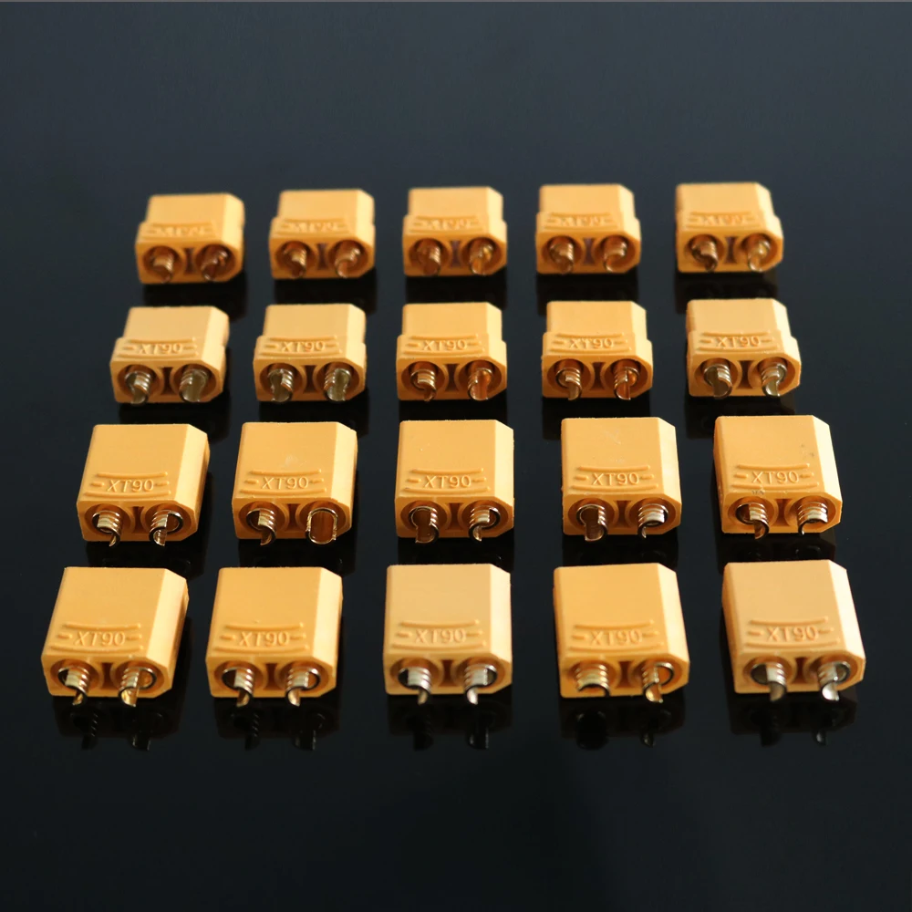 10 пар XT90 90A Макс штекер Femal разъемы Bullet Plug xt-90 XT90U для RC Lipo батарея Квадрокоптер
