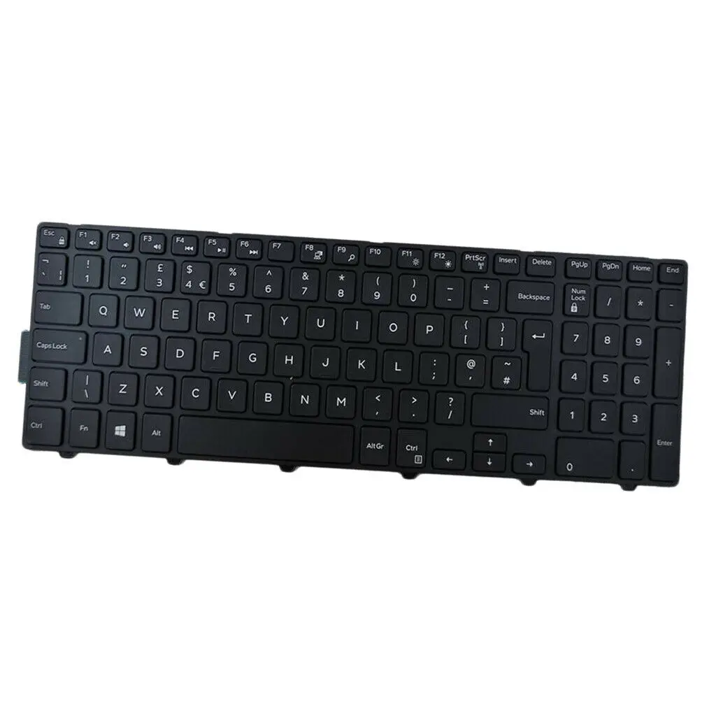 Британская раскладка клавиатуры ноутбука заменить для Dell Inspiron 15-3000 5000 3541 3542 3543 5542 3550 5545 5547 15-5547 15-5000 15-5545