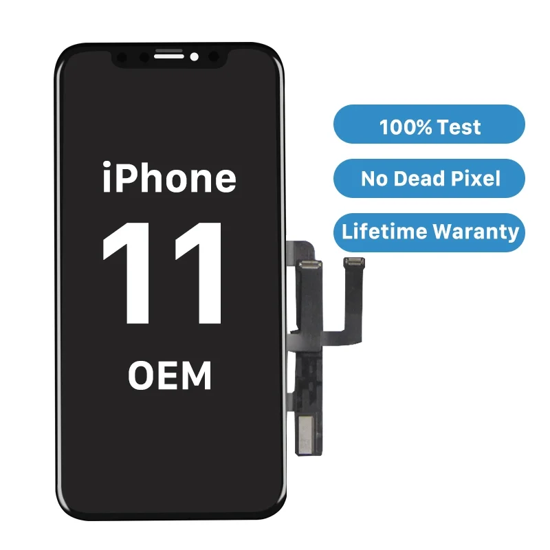 

For iPhone 11 OLED Display Screen Digitizer Assembly Replacement For iPhone 11 Pro Max Lcd screen With 3D Touch Grade AAA