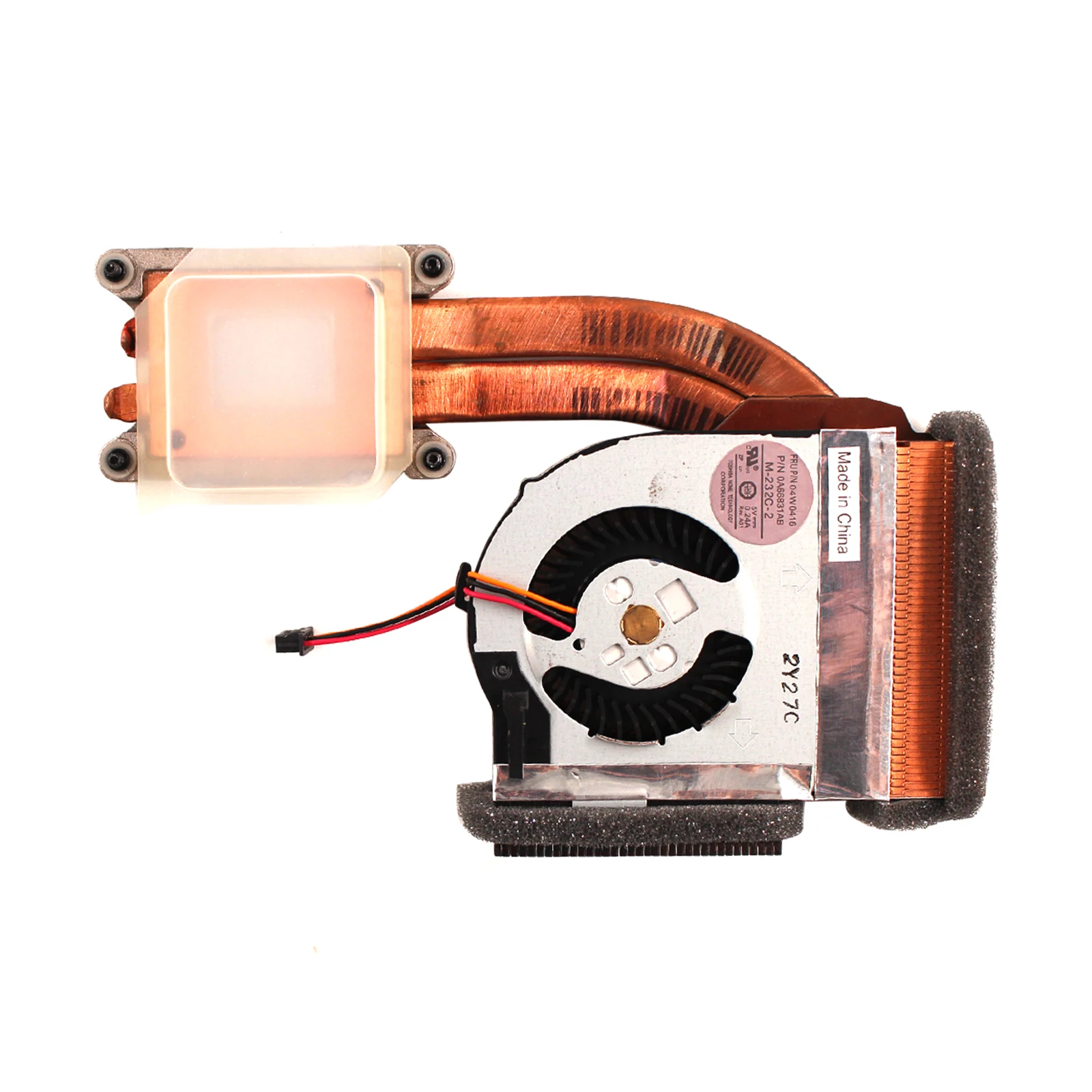 Оригинальный тепловой вентилятор для thinkpad t420s t420si, вентилятор охлаждения процессора и радиатор FRU 04W0416 04W1712