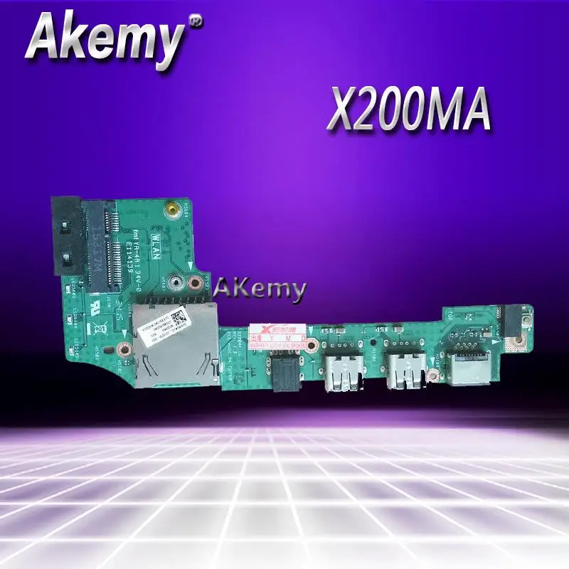 Для For Asus x200 x200c x200ca X200M X200MA USB SD Card Reader Аудио плата IO_BOARD | Компьютеры и офис