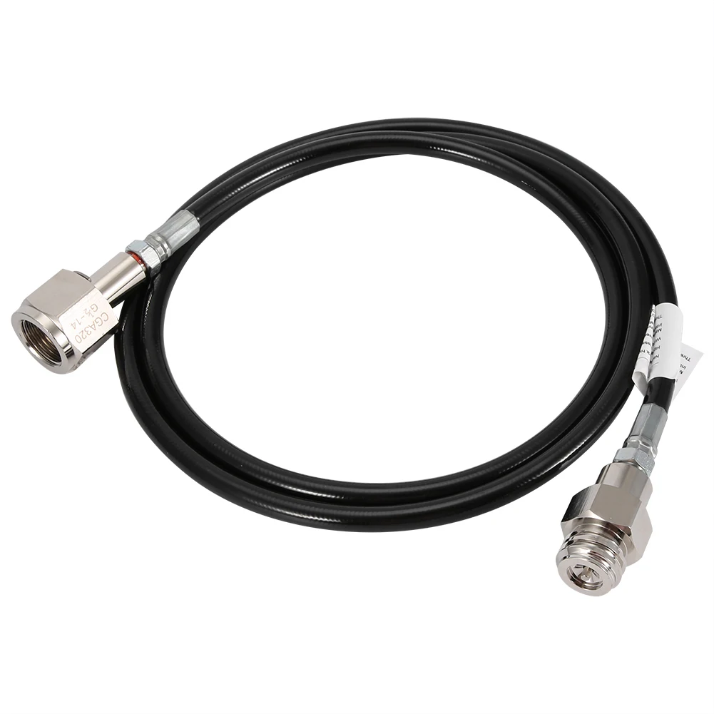 

60 Inch Hose CO2 Soda Club To External CGA320 Tank Direct Adapter For SodaStream Quick Disconnect Connector Hose Direct Adapter