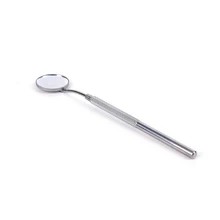 13.2cm x 0.6cm Dental Mirror Dentist Stainless Steel Handle Tool for Teeth Cleaning Inspection Hot Sale New High Quality