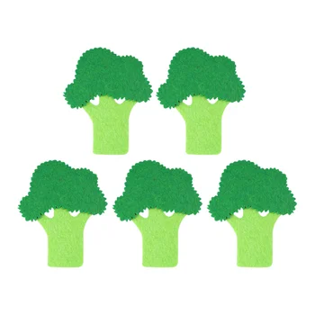 

5 Pcs Wall Stickers Cartoon Vegetable Wallpaper Wall Sticker for Kitchen Refrigerator