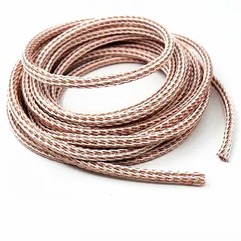 

HIFI OCC Speaker Cable Audio Wire Power Cord DIY 24 Strands Vinshle