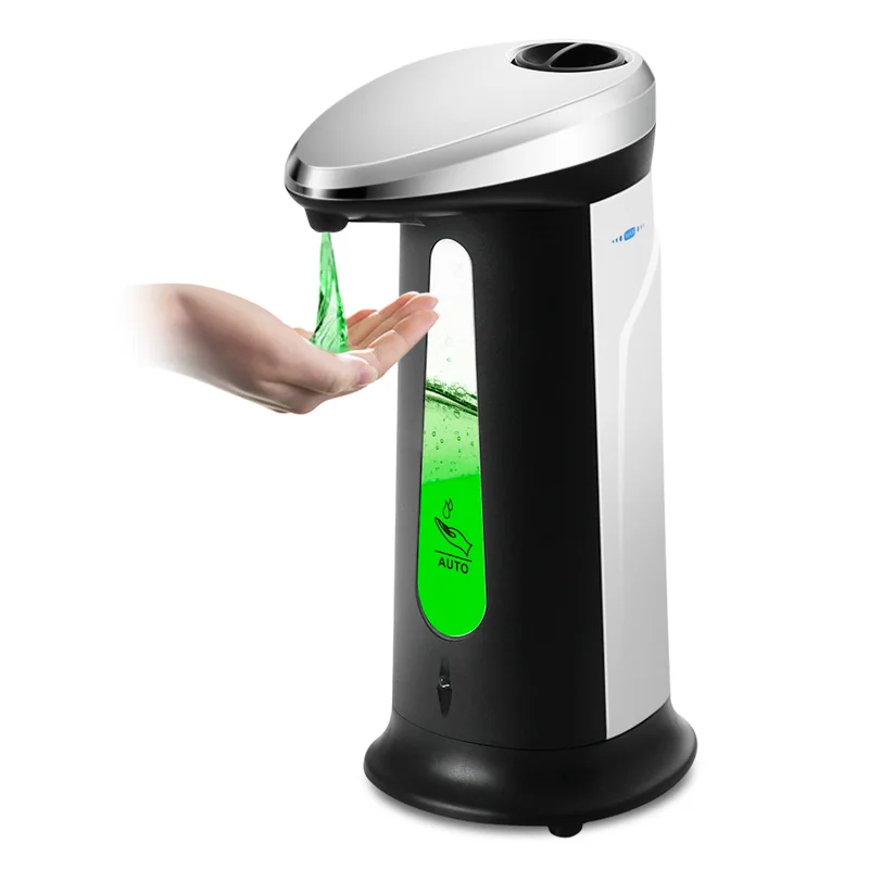 Electroplated Automatic Liquid Soap Dispenser Smart Sensor Touchless Sanitizer for Kitchen Bathroom