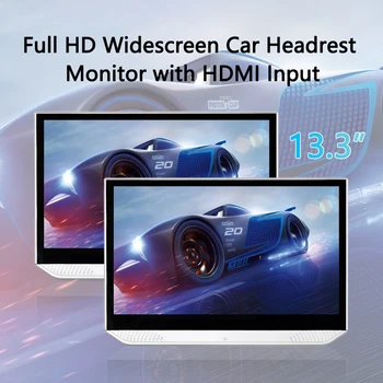 

Headrest Monitor Rear Seat Entertainment Multimedia Android 9.0 12V HDMI Car TV Player display Touch Screen USB Video FHD 1080P