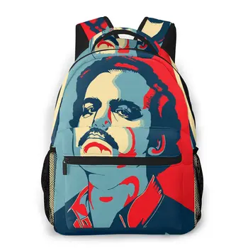 

El Patron Narcos New Pattern knapsack Narcos Teens Books Backpack