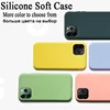 For iPhone 7 6 6S 8 Plus Case Luxury Original Liquid Silicone Soft Cover For iPhone 11 12 Pro X XR XS Max Shockproof Phone Case 6
