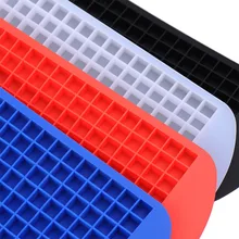160 Practical Ice Mold Mini Small Ice Cube Tray Frozen Cubes Trays Silicone Ice Mold Kitchen Tool DEC889