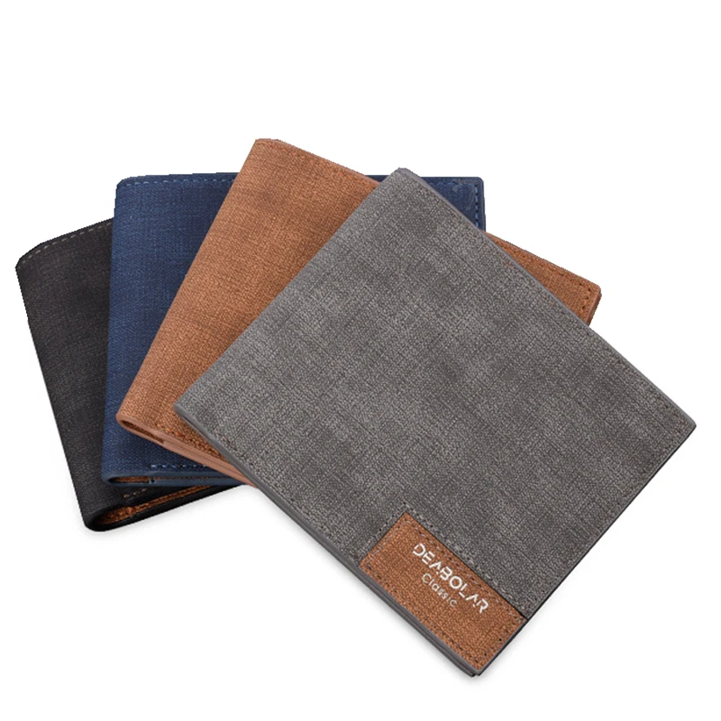 

Local stock New 2019 Luxury Quality Mens PU Leather Bifold Wallet Credit Card Holder Billfold Purse Clutch