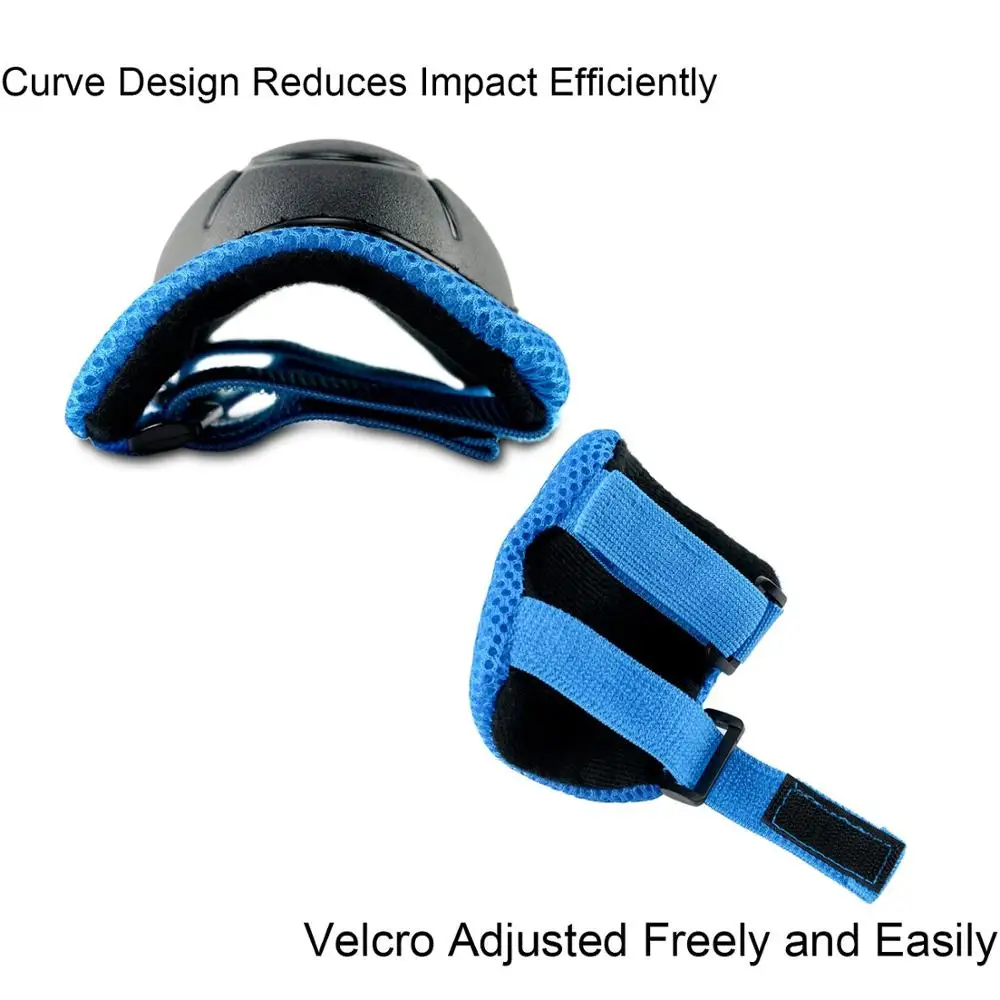 Children's helmet Knee Pads Wrist Elbow Sports Protective Gear Skateboard Capacete Skating Casco Set Boy and Girl Bike helmet