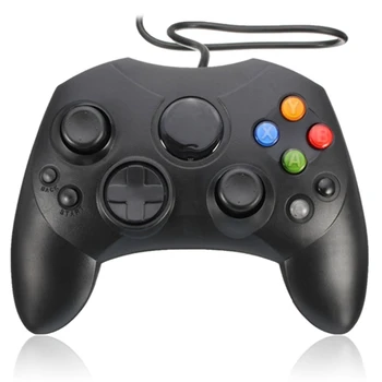 

Black Wired Game Controller Professional Gamepad Joystick Game Handle Joypad Game Control for Microsoft XBOX First Generation FR