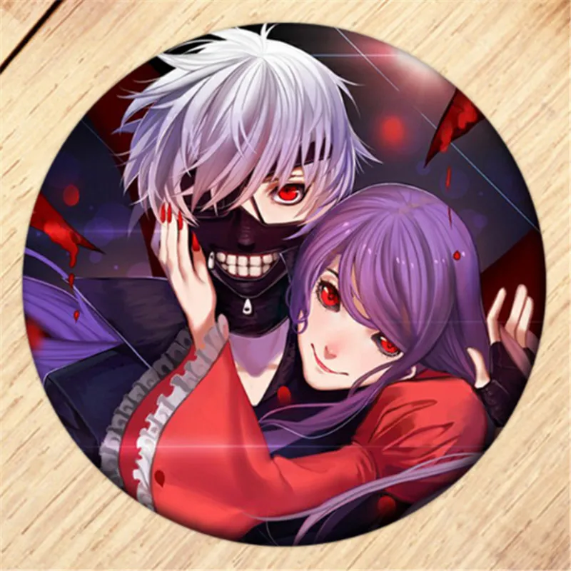 Anime Tokyo Ghoul Brooch Pin Badge Accessories For Clothes Backpack Decoration Children's gift B037