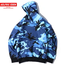 Aelfric Eden Camo толстовки мужские хип-хоп Камуфляжный пуловер толстовки мужские модные повседневные хлопковые худи уличная одежда 8 цветов St08